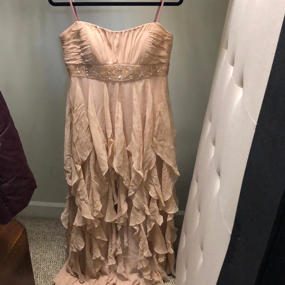 Dusty Pink Prom Dress
